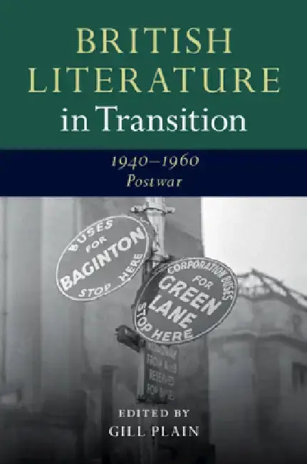 Cover of British Literature in Transition, 1940-1960