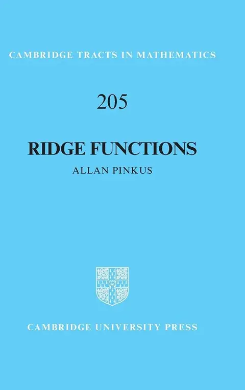 Cover of Ridge Functions