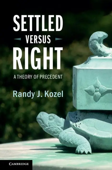 Cover of Settled Versus Right