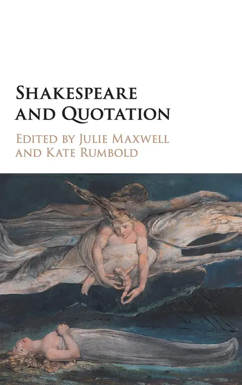 Cover of Shakespeare and Quotation