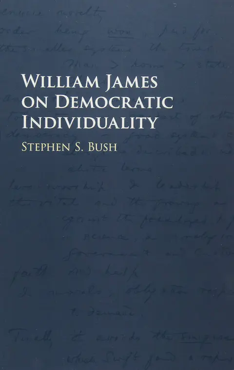 Cover of William James on Democratic Individuality