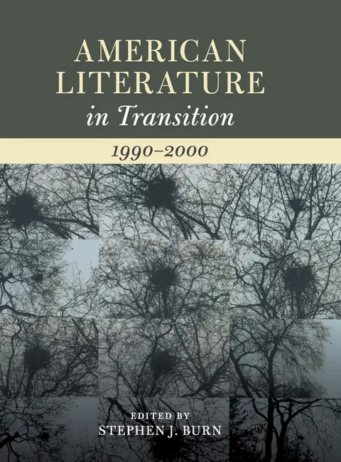 Cover of American Literature in Transition, 1990–2000
