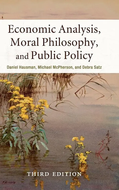 Cover of Economic Analysis, Moral Philosophy, and Public Policy