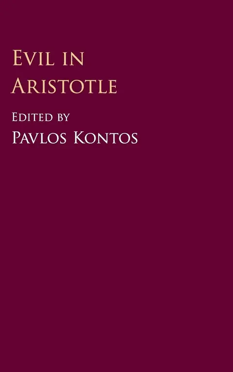 Cover of Evil in Aristotle