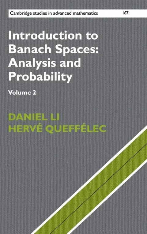Cover of Introduction to Banach Spaces
