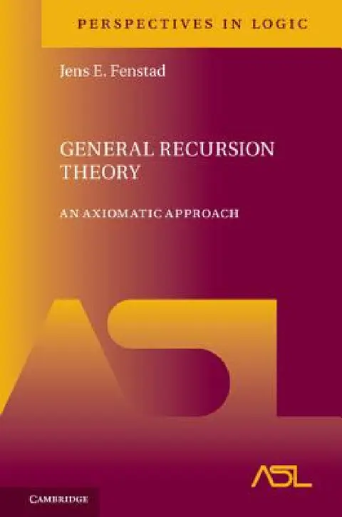 Cover of General Recursion Theory