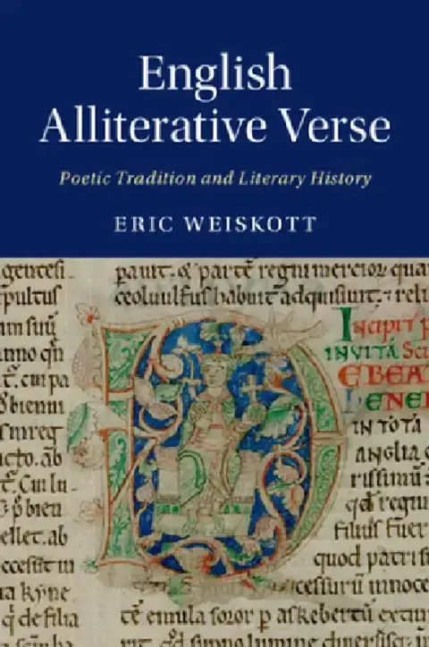 Cover of English Alliterative Verse