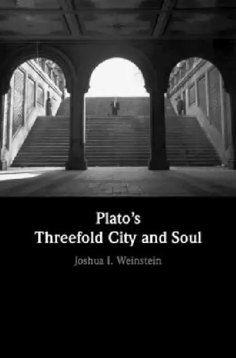 Cover of Plato's Threefold City and Soul