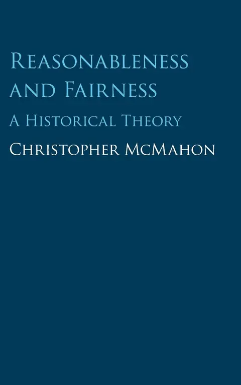 Cover of Reasonableness and Fairness