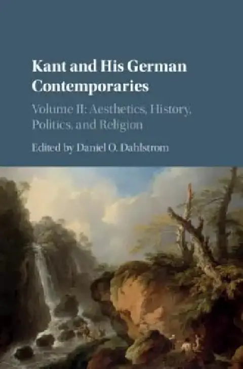 Cover of Kant and His German Contemporaries