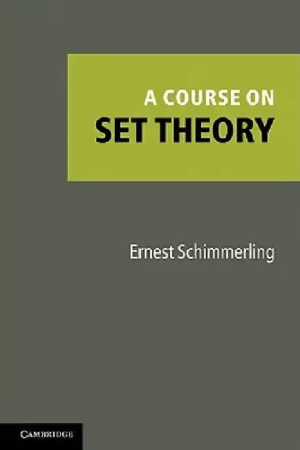 Cover of A Course on Set Theory