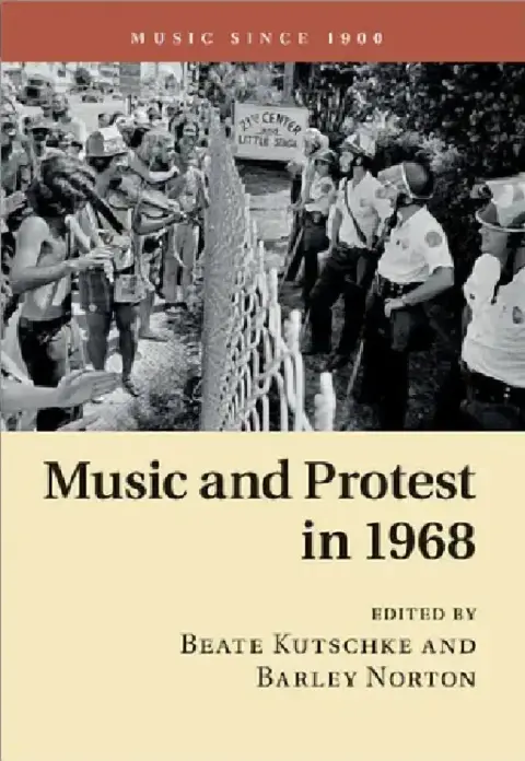 Cover of Music and Protest in 1968