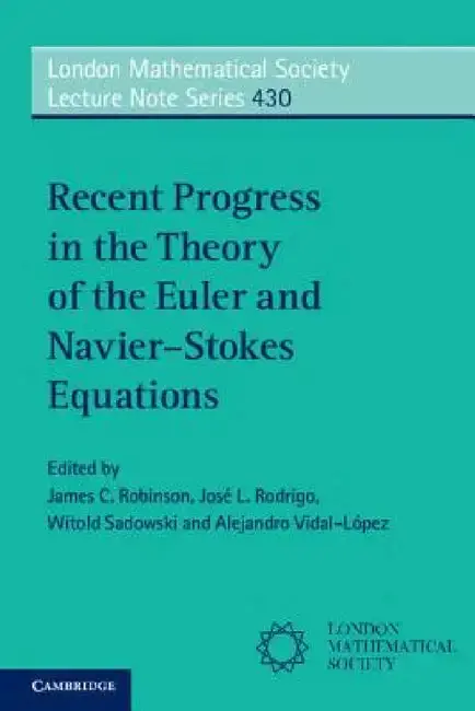 Cover of Recent Progress in the Theory of the Euler and Navier-Stokes Equations