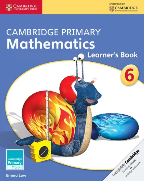 Cover of Cambridge Primary Mathematics Stage 6 Learners Book