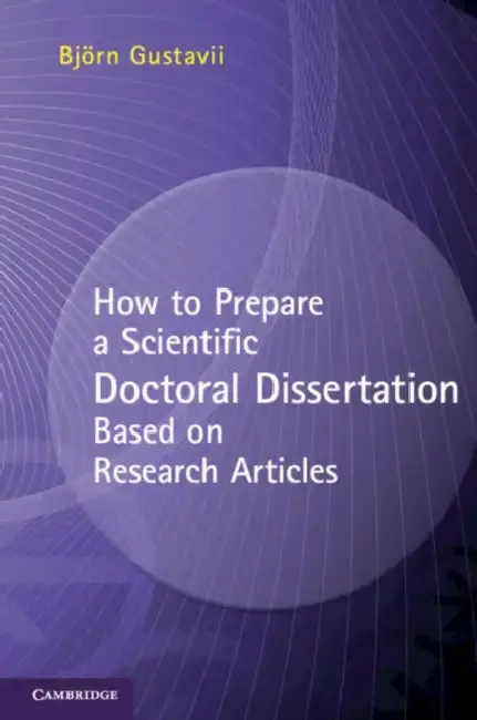 Cover of How to Prepare a Scientific Doctoral Dissertation Based on Research Articles