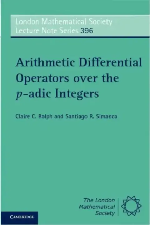 Cover of Arithmetic Differential Operators over the p-adic Integers