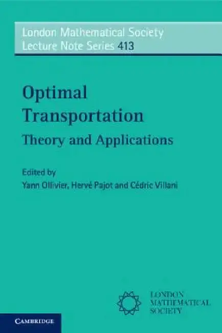 Cover of Optimal Transportation