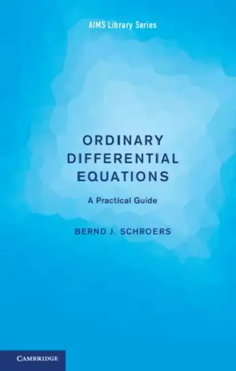 Cover of Ordinary Differential Equations