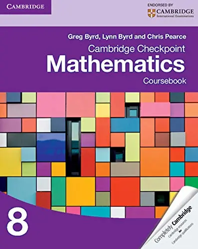 Cover of Cambridge Checkpoint Mathematics Coursebook 8