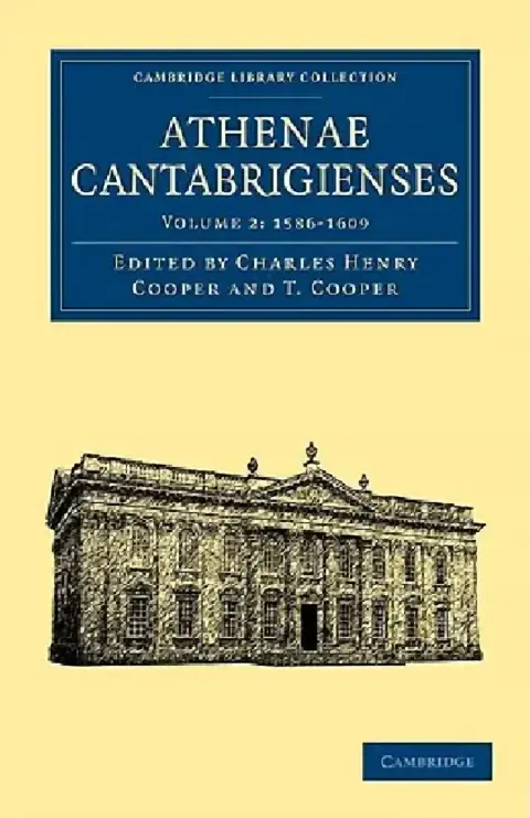 Cover of Athenae Cantabrigienses