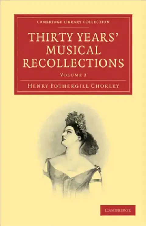 Cover of Thirty Years' Musical Recollections