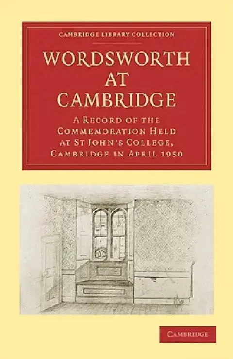 Cover of Wordsworth at Cambridge