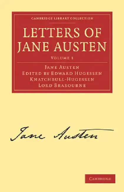 Cover of Letters of Jane Austen