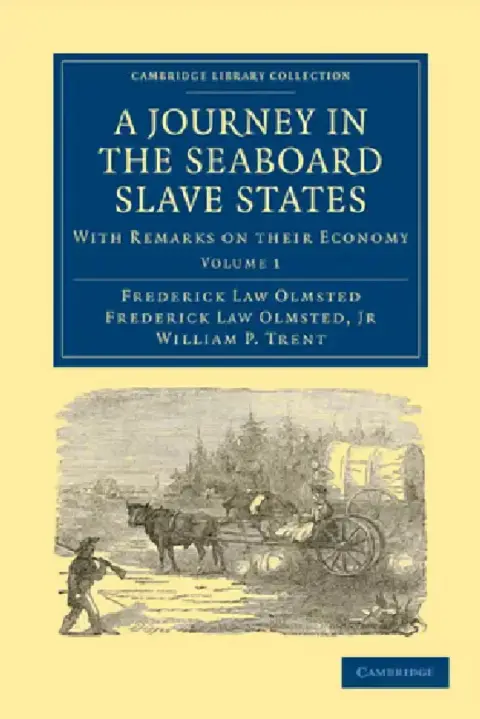 Cover of A Journey in the Seaboard Slave States