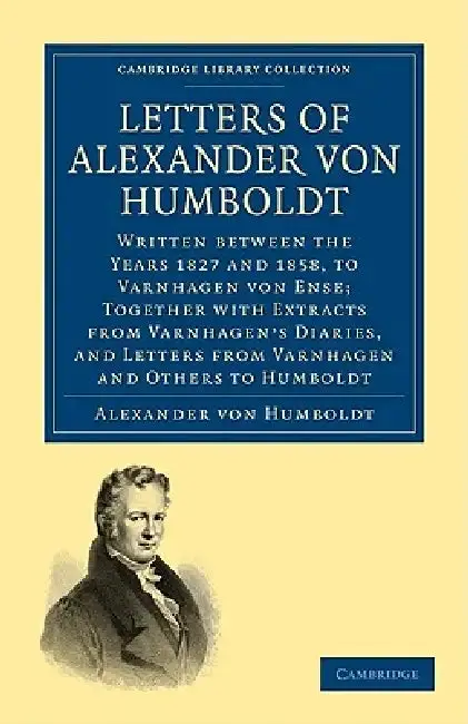 Cover of Letters of Alexander Von Humboldt