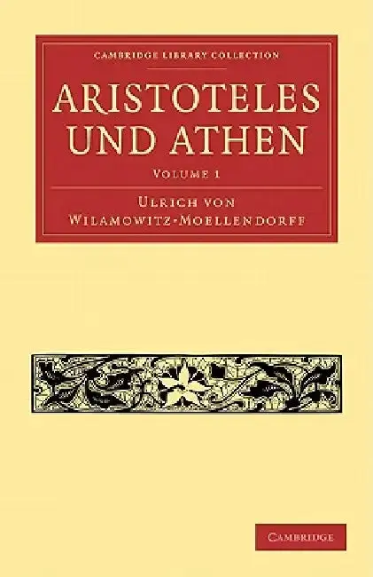 Cover of Aristoteles Und Athen