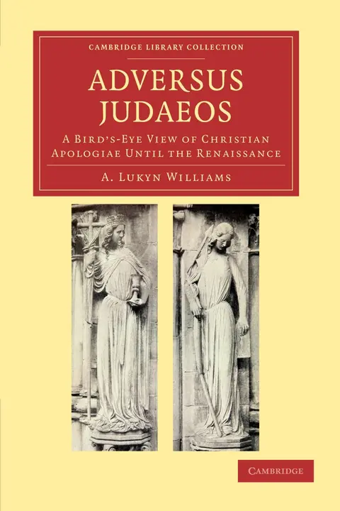 Cover of Adversus Judaeos