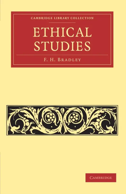 Cover of Ethical Studies