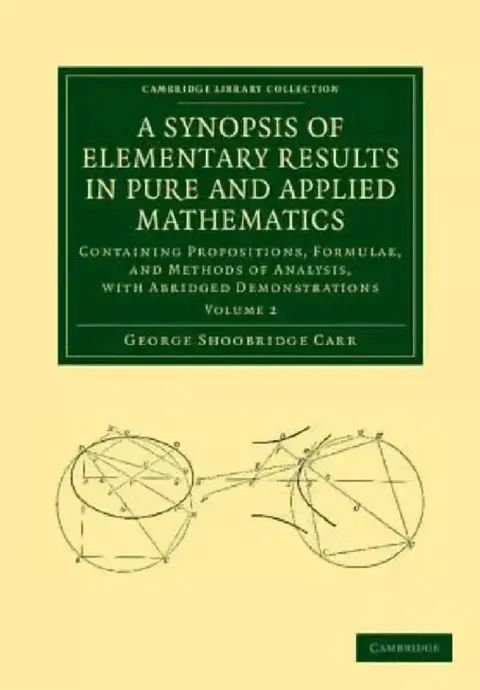 Cover of A Synopsis of Elementary Results in Pure and Applied Mathematics