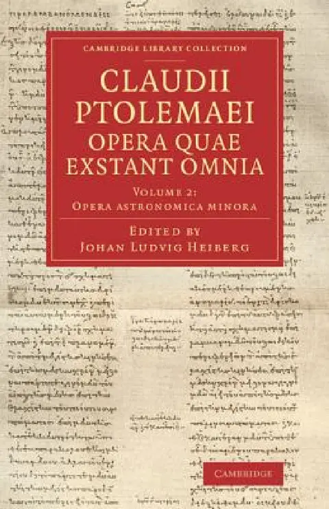 Cover of Claudii Ptolemaei Opera Quae Exstant Omnia