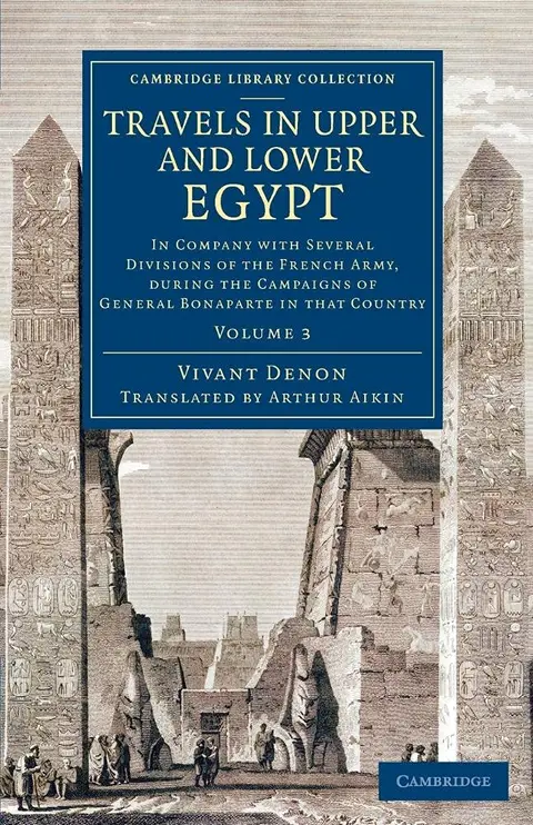Cover of Travels in Upper and Lower Egypt