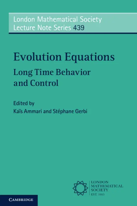 Cover of Evolution Equations