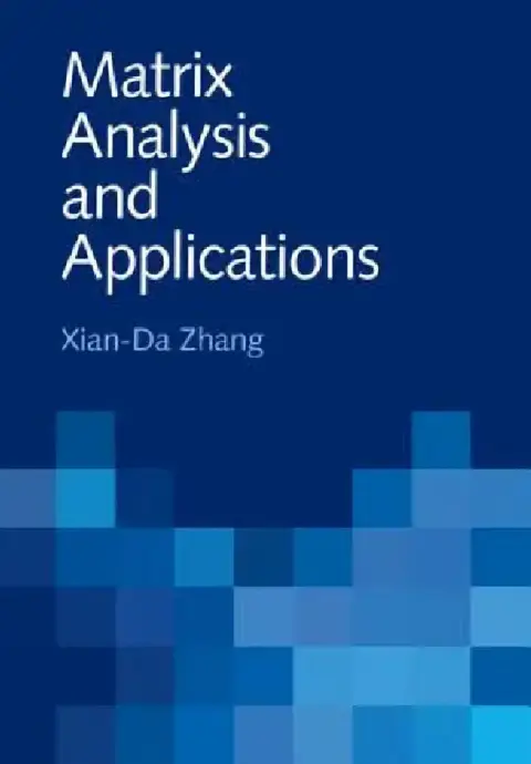 Cover of Matrix Analysis and Applications