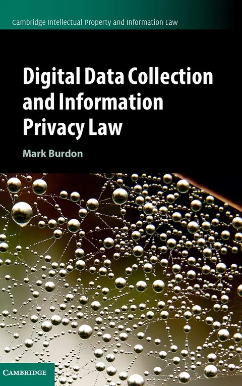 Cover of Digital Data Collection and Information Privacy Law