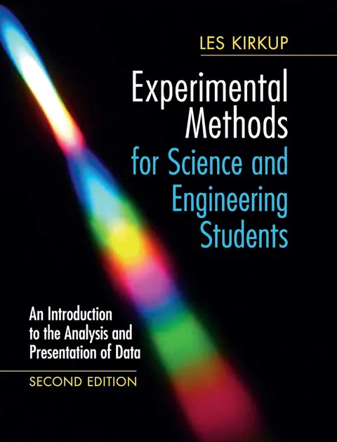 Cover of Experimental Methods for Science and Engineering Students