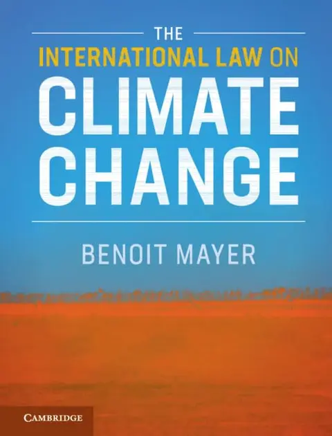 Cover of The International Law on Climate Change