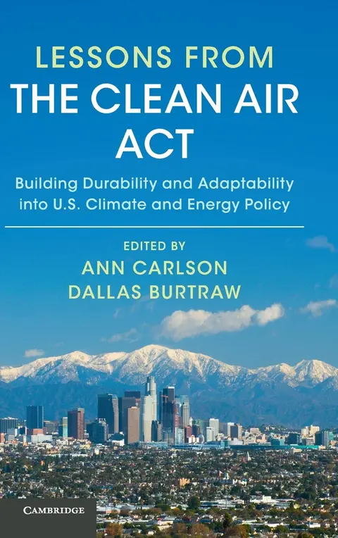 Cover of Lessons from the Clean Air Act