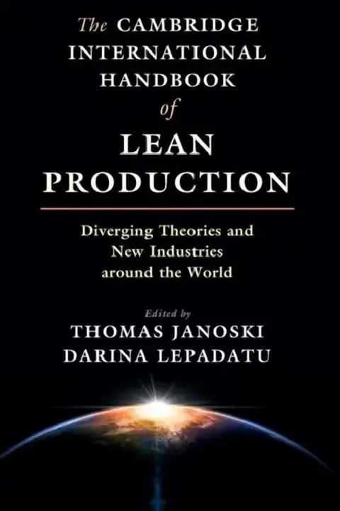 Cover of The Cambridge International Handbook of Lean Production