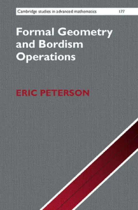 Cover of Formal Geometry and Bordism Operations