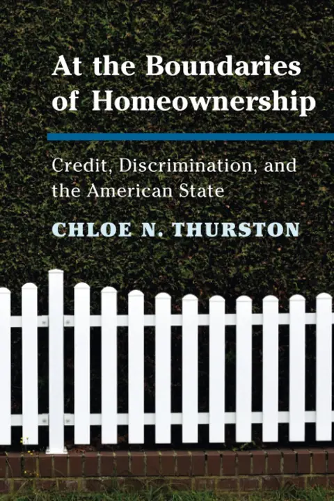 Cover of At the Boundaries of Homeownership