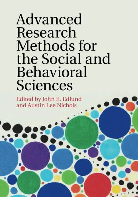 Cover of Advanced Research Methods for the Social and Behavioral Sciences