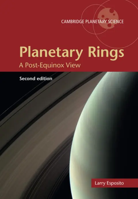 Cover of Planetary Rings