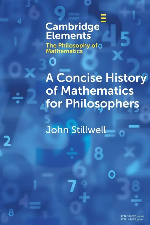 Cover of A Concise History of Mathematics for Philosophers