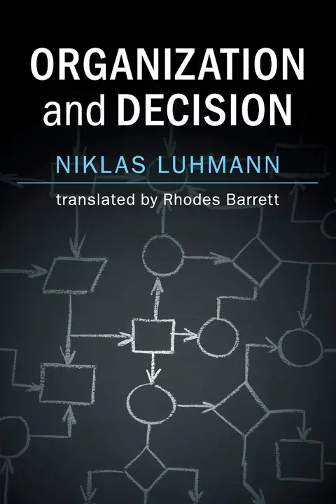 Cover of Organization and Decision