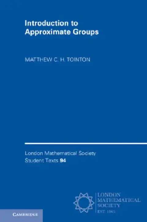 Cover of Introduction to Approximate Groups