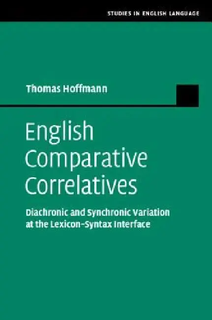 Cover of English Comparative Correlatives